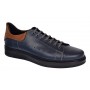 Pantofi casual barbati din piele naturala Cairo 5 Bleumarin GKR23XBL